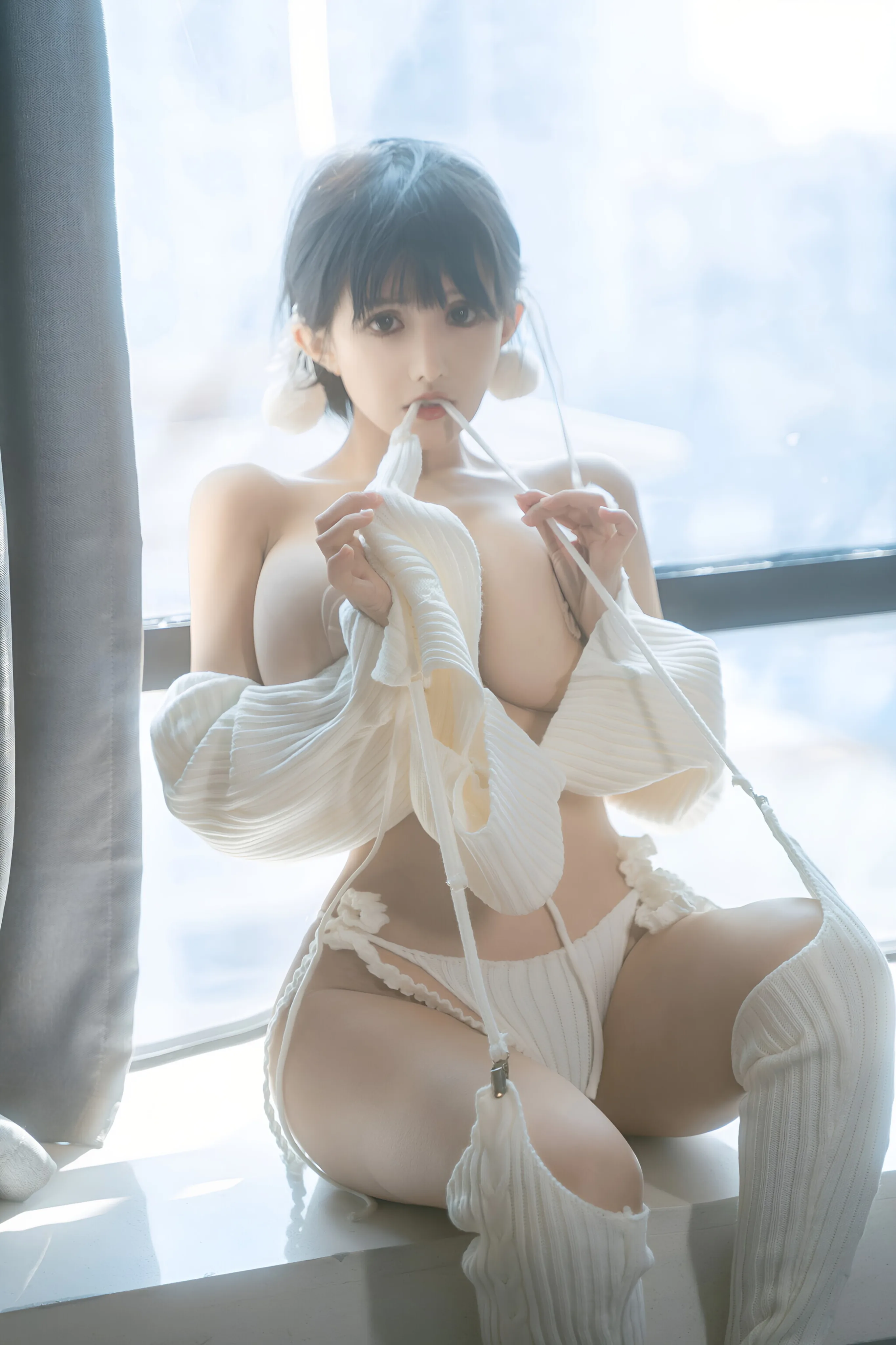 古阿扎 – 姐姐的小毛衣 41P